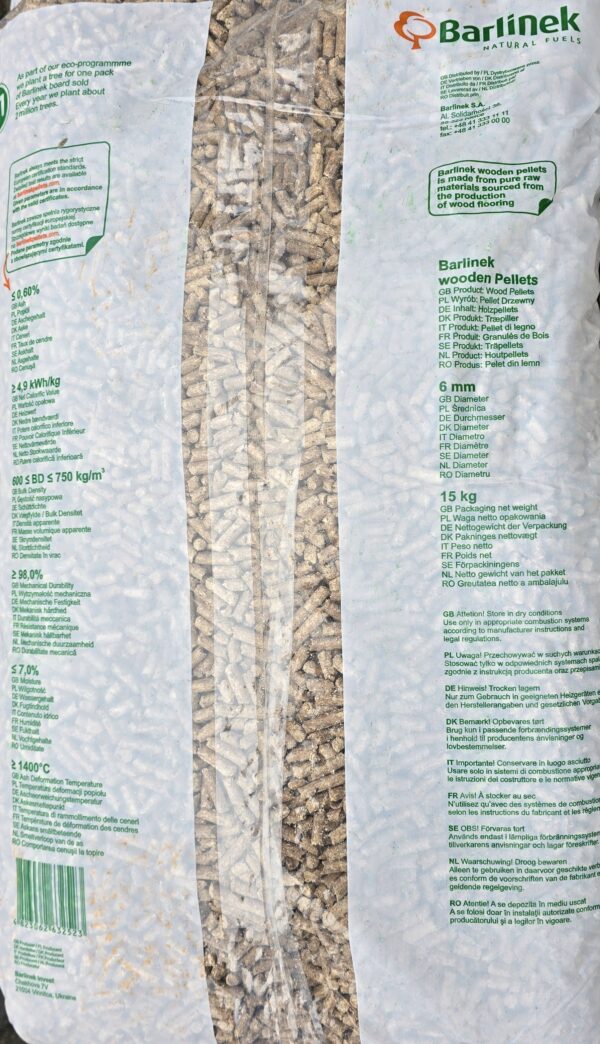 Pellet Drzewny PREMIUM!  „BARLINEK WOODEN PELLETS” - obrazek 4