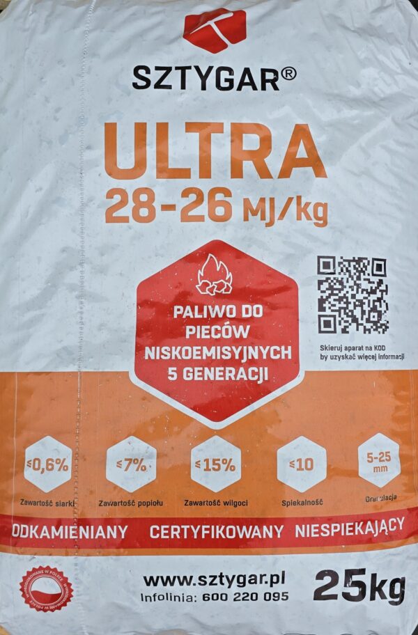 Ekogroszek ULTRA SZTYGAR